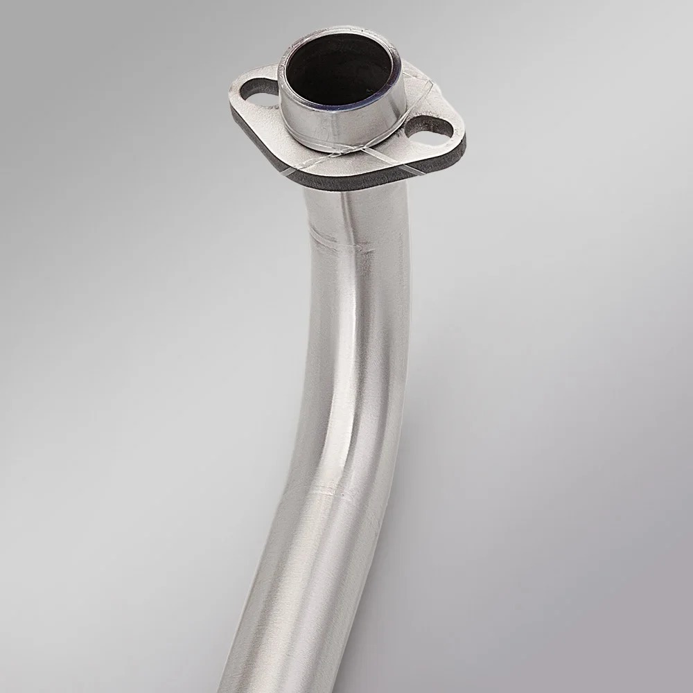 For MSX125 MSX 125 2012-2020 Motorcycle Exhaust Systems Front Middle Link Pipe Modify Double Hole Escape Connect Muffler